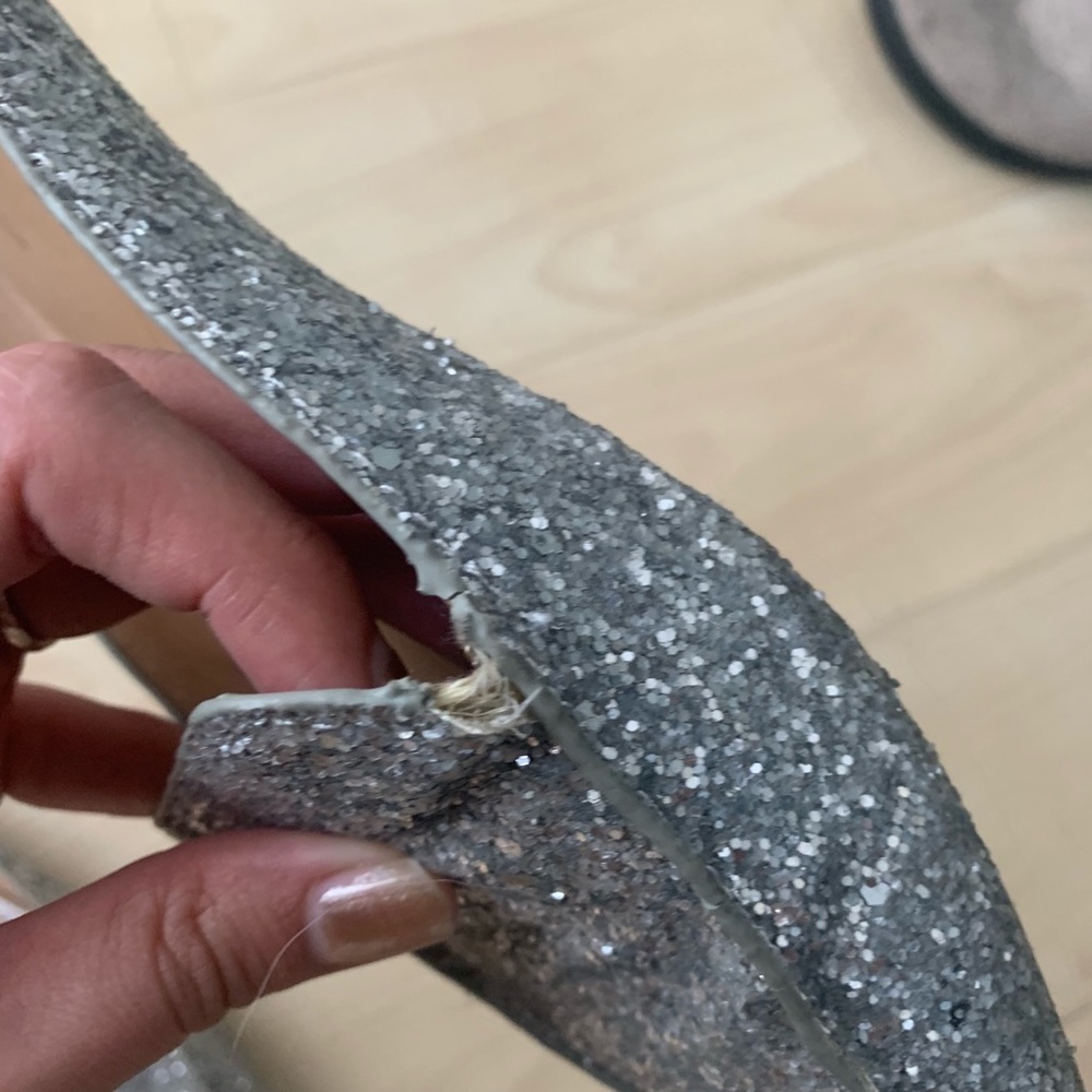 Lulu’s Silver Loafers - Picture 2 of 3